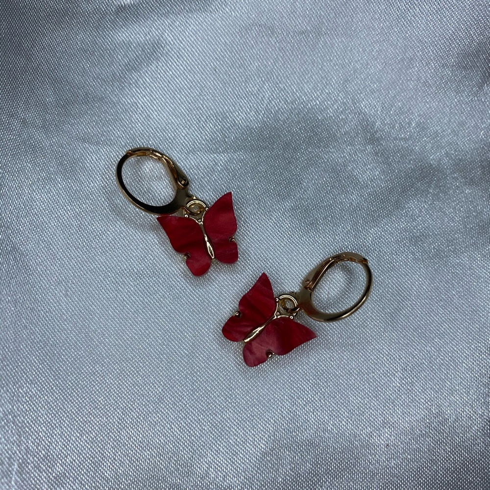 3 for $30 Butterfly Acrylic Earrings🦋